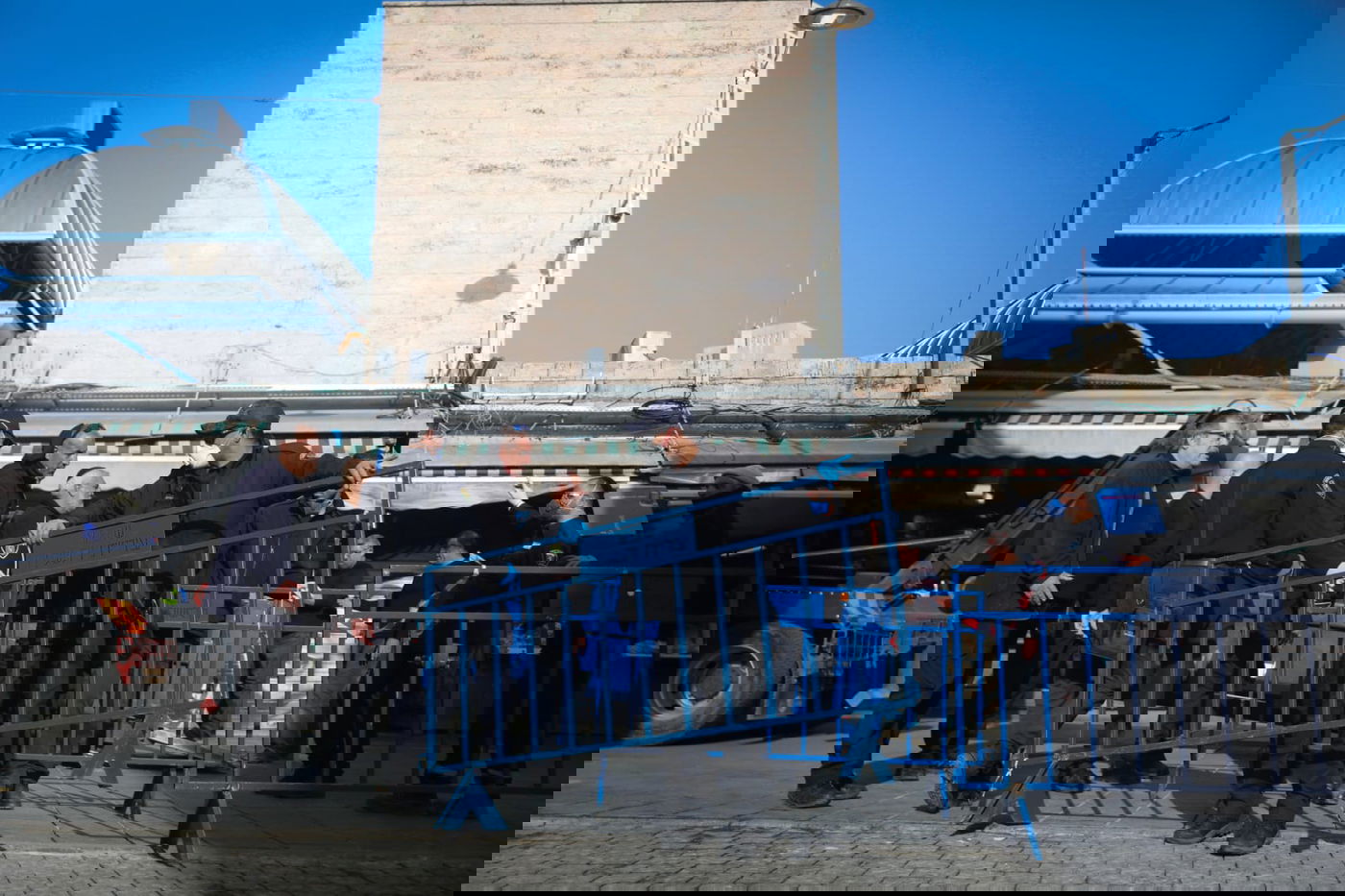 השוטרים הציבו מחסומים וסגרו את שוק מחנה יהודה