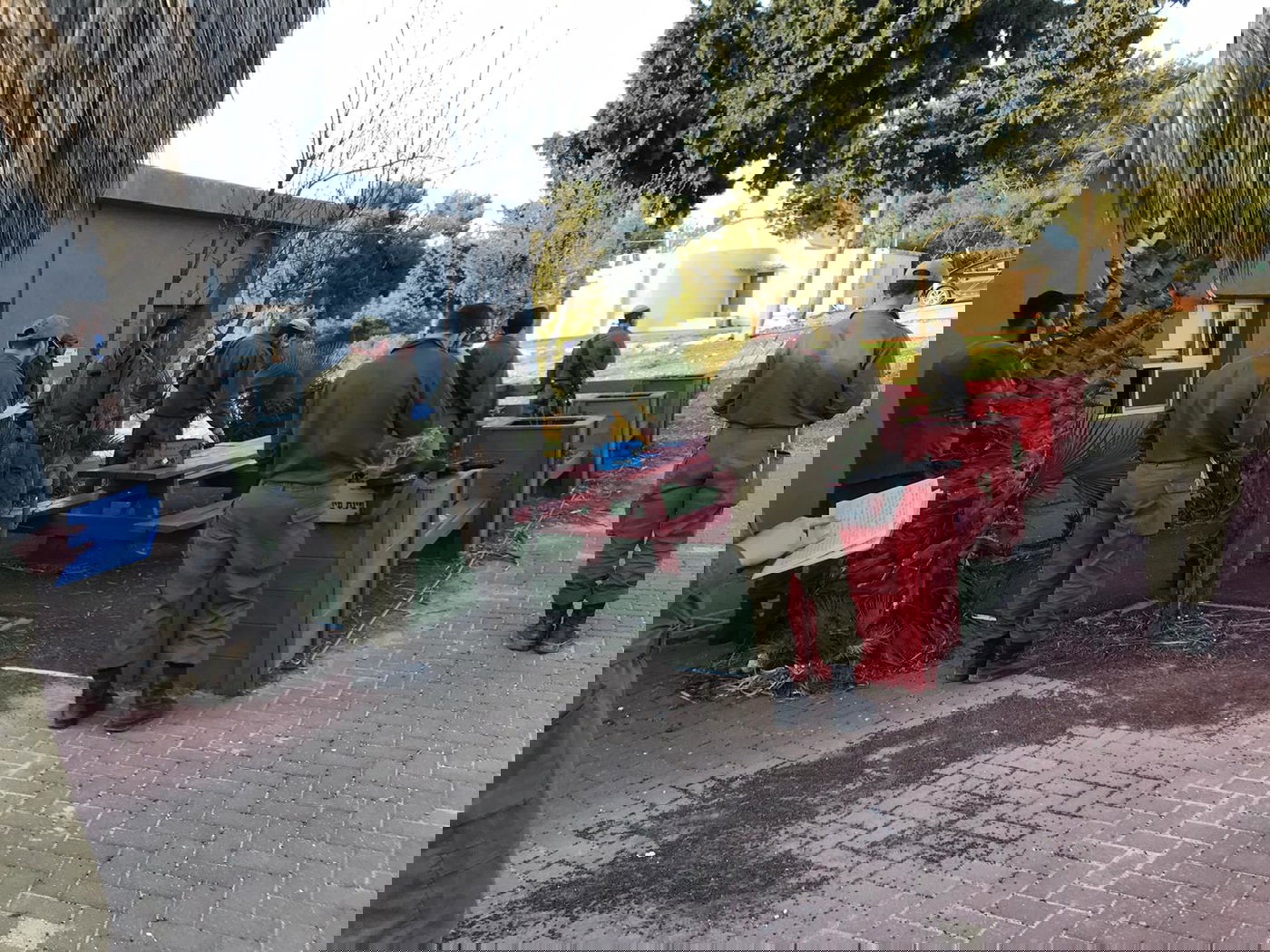 תיעוד: גם החיילים התפללו נגד הקורונה