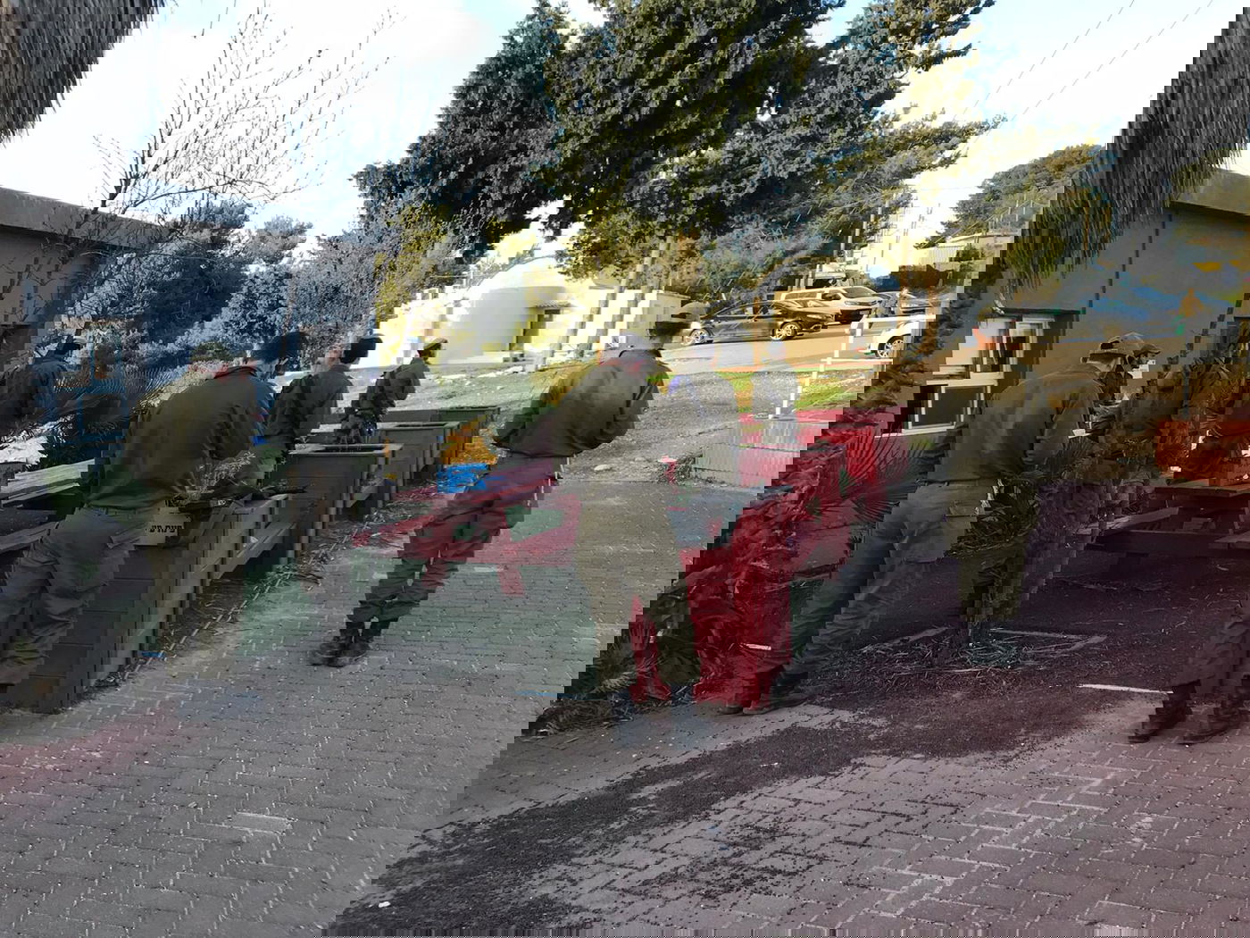 תיעוד: גם החיילים התפללו נגד הקורונה