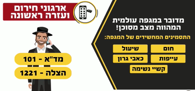 צפו: הסרטון שמסביר לציבור החרדי על הנגיף