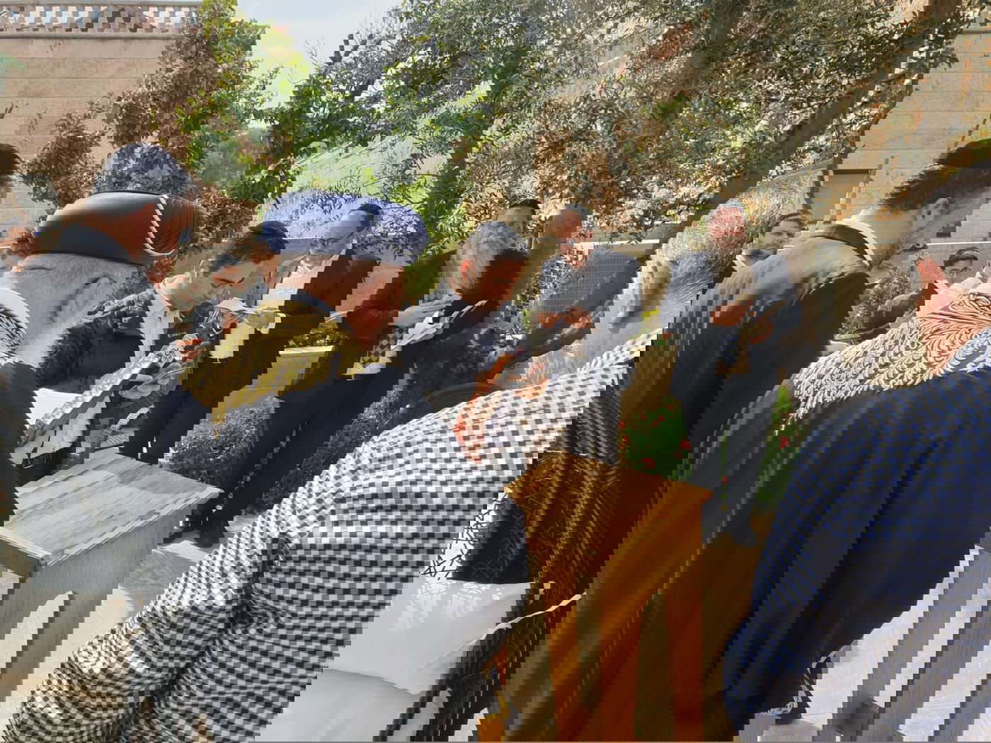 תיעוד: הראשונים לציון במעמד 'ברכת האילנות'