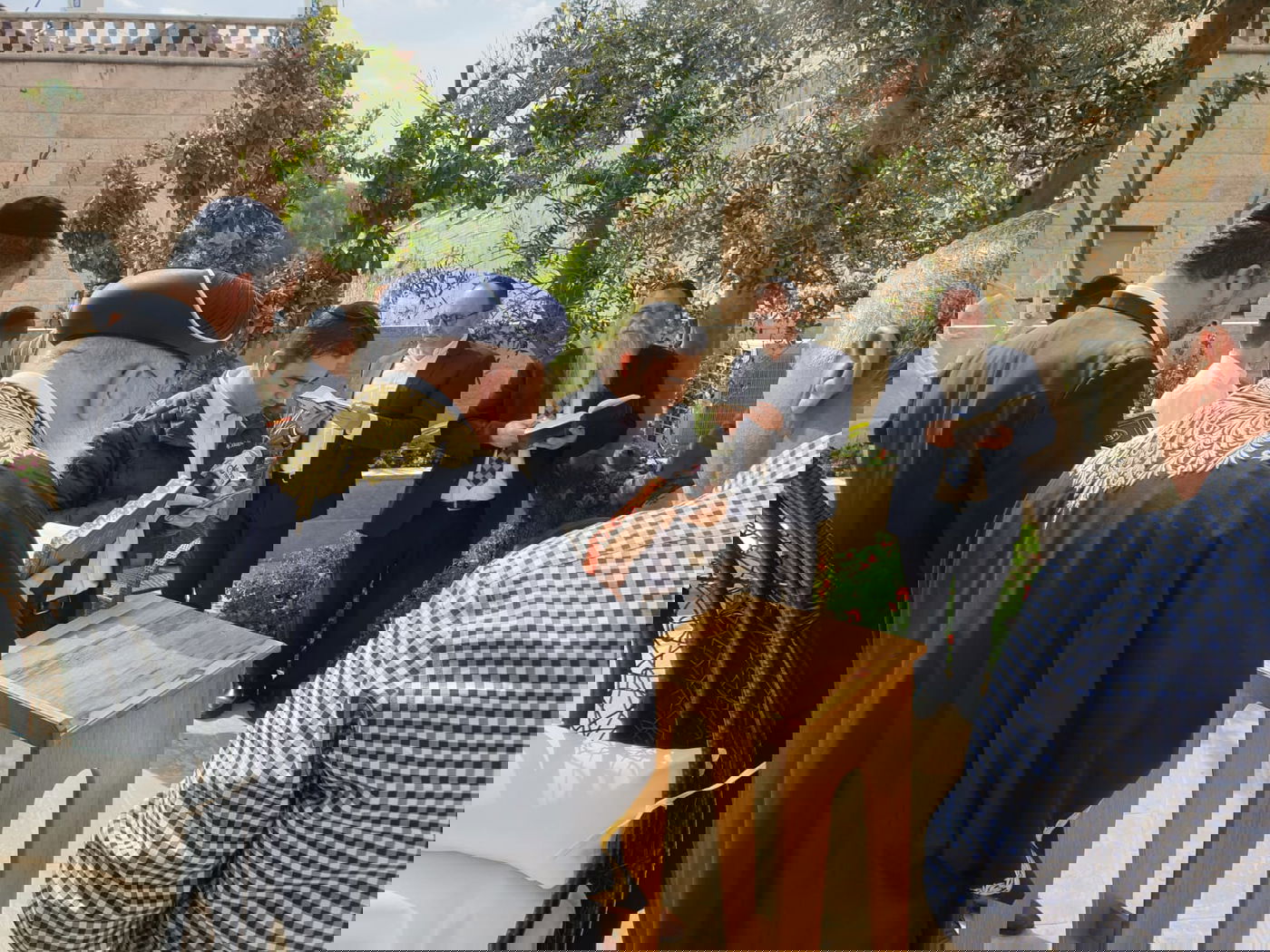 תיעוד: הראשונים לציון במעמד 'ברכת האילנות'