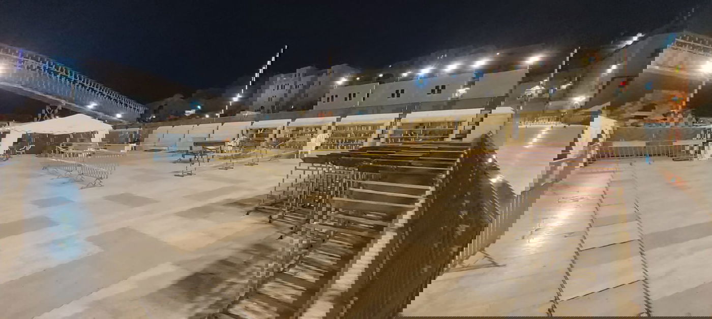 תיעוד עצוב: ראש חודש ריק בכותל המערבי