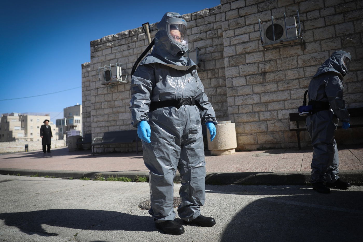 תיעוד עצוב: הלוויית חולה קורונה בישראל