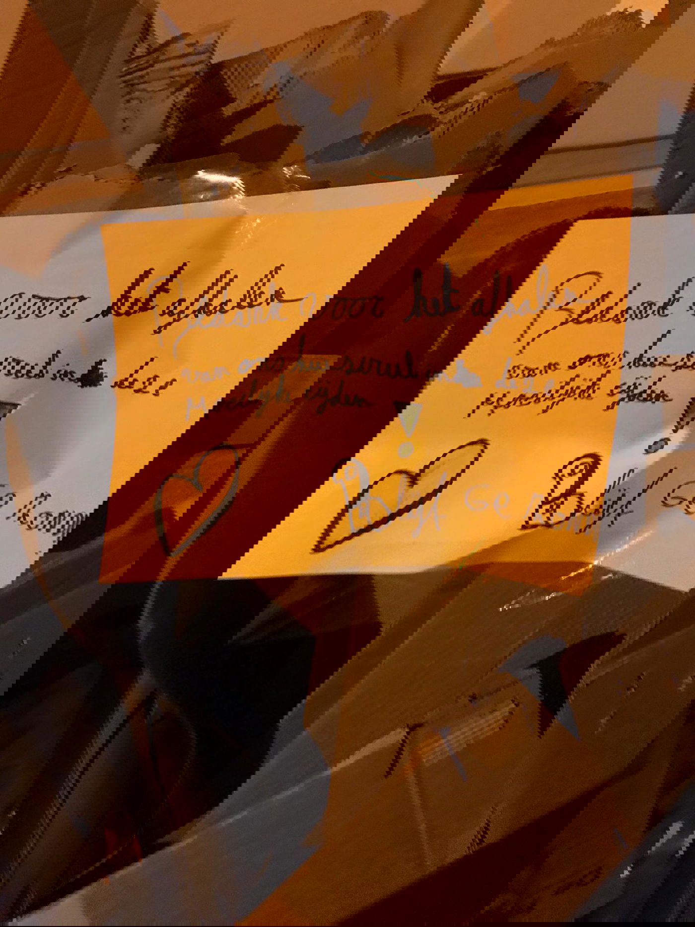 "תודה רבה": המודעות שהכינו החרדים למפני האשפה