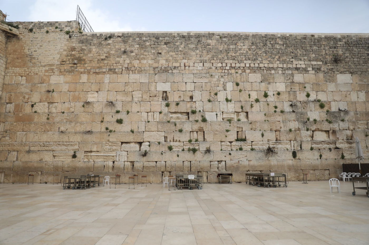 אבני הכותל המערבי עברו ניקוי וחיטוי • צפו
