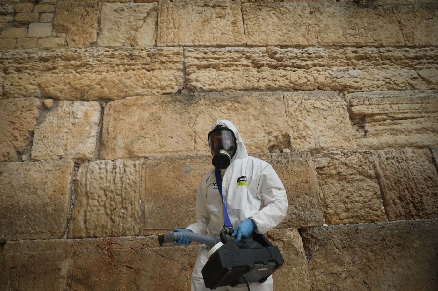 אבני הכותל המערבי עברו ניקוי וחיטוי • צפו