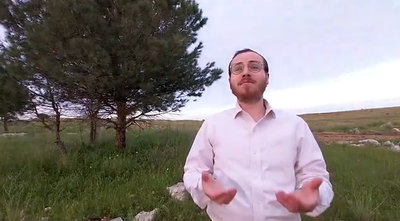 חיים גנץ משלב את היצירה בניגון: אני מאמין