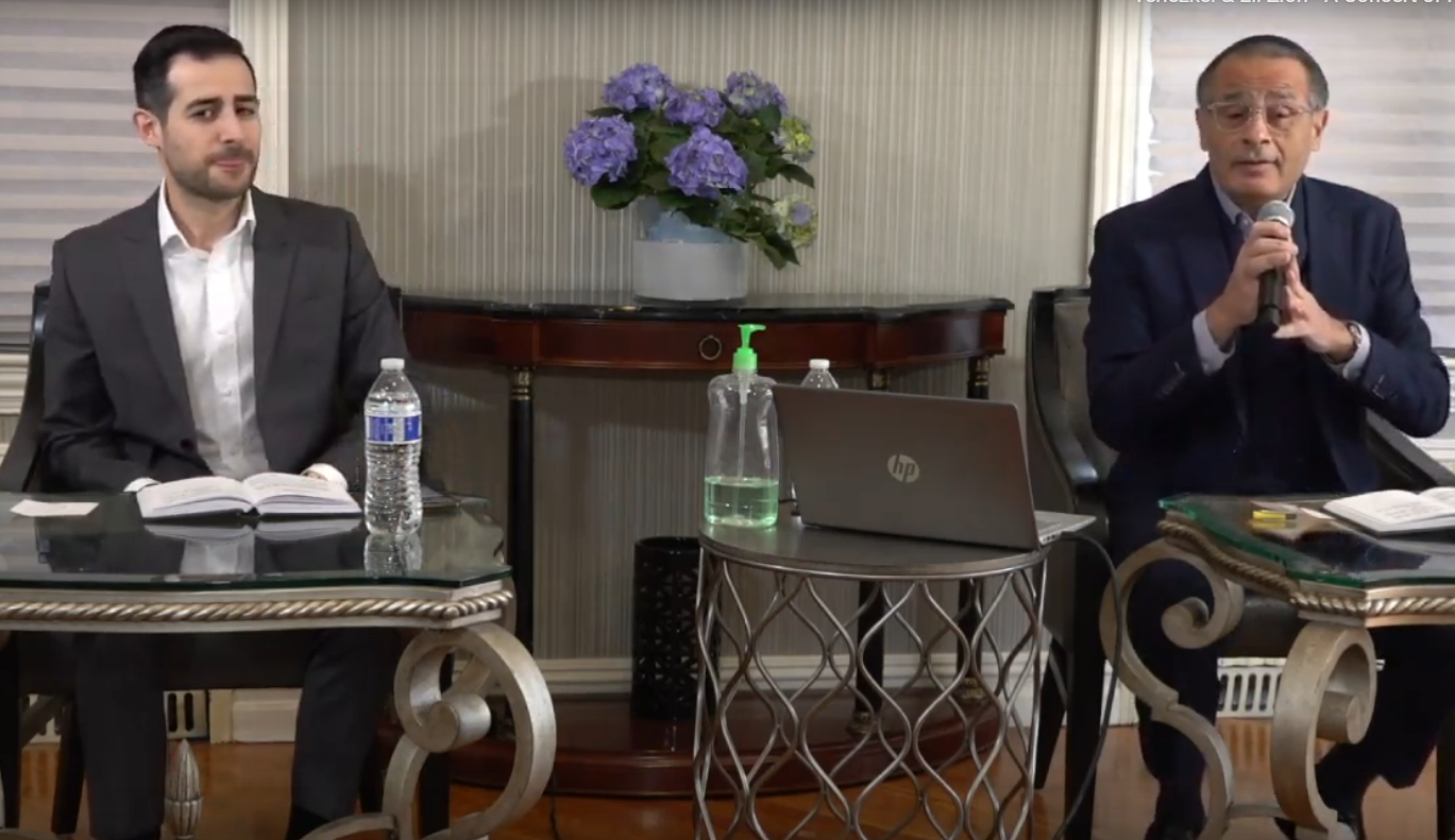 צפו: ציון יחזקאל ובנו אלי הופיעו וריגשו מביתם