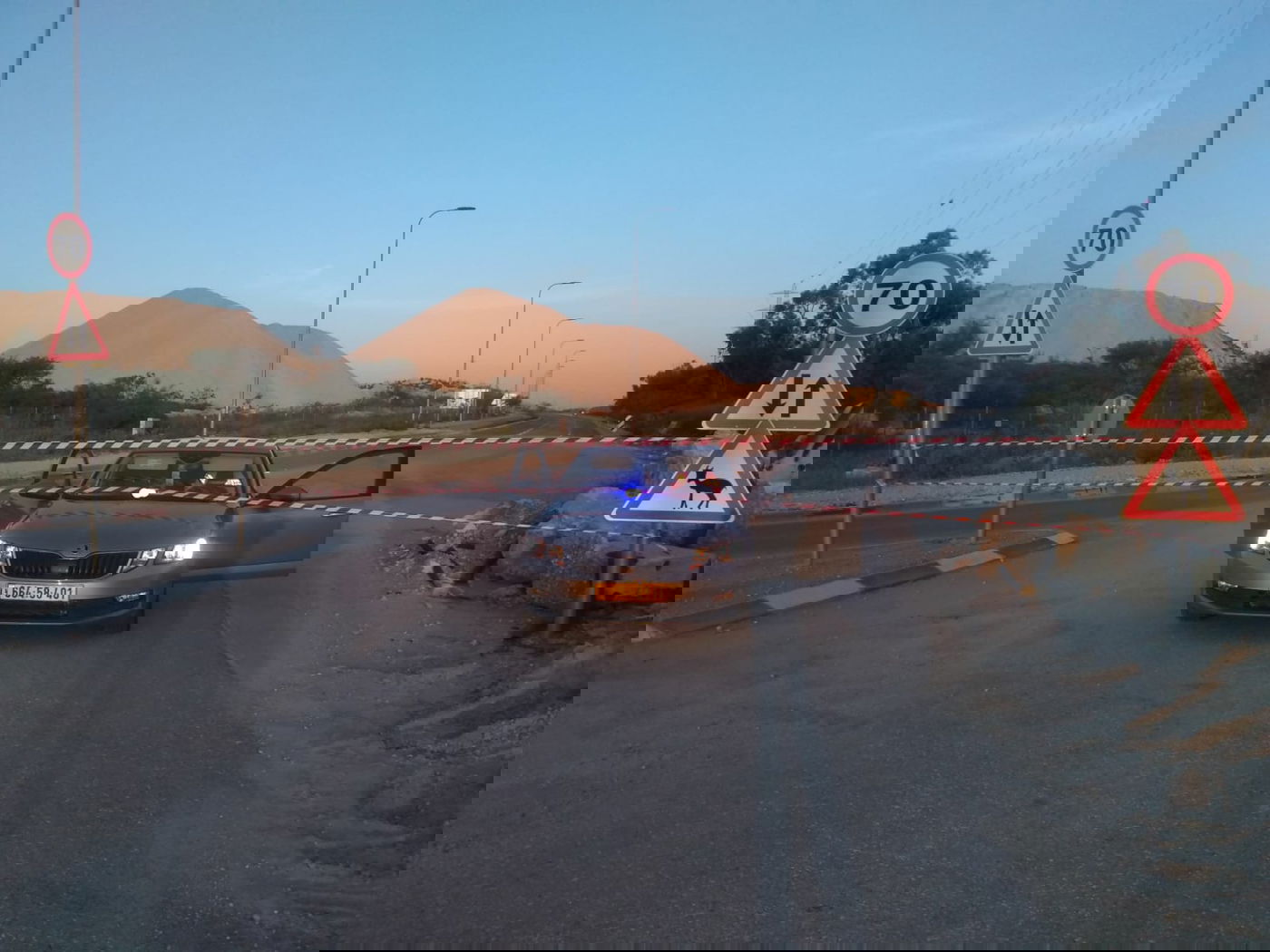 עיריית אלעד סגרה את אחד מהכבישים הראשיים