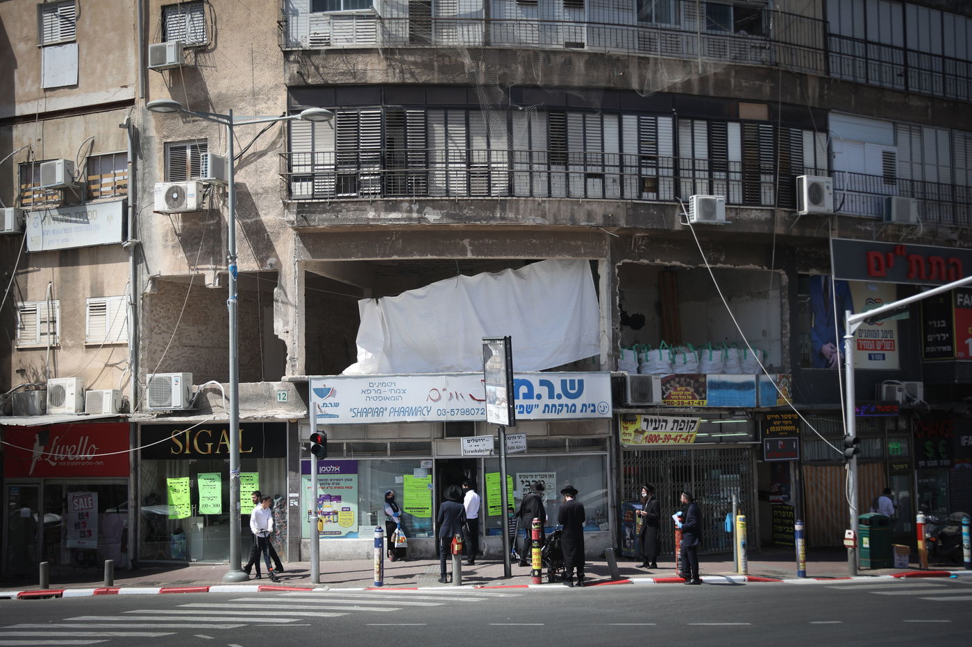 גלריה נרחבת: העיר בני ברק תחת הסגר