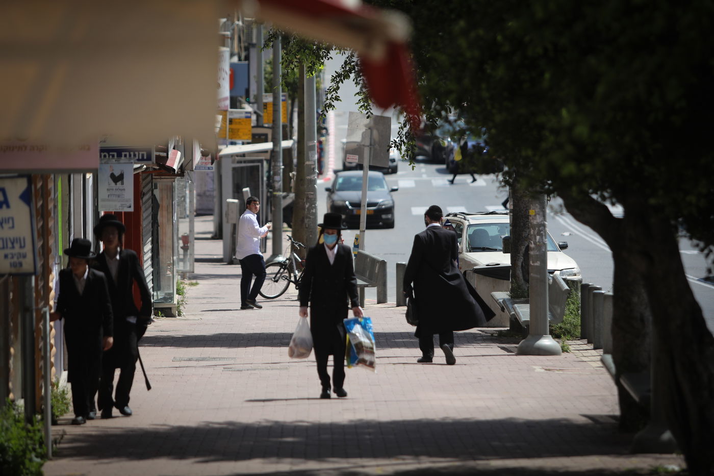 גלריה נרחבת: העיר בני ברק תחת הסגר