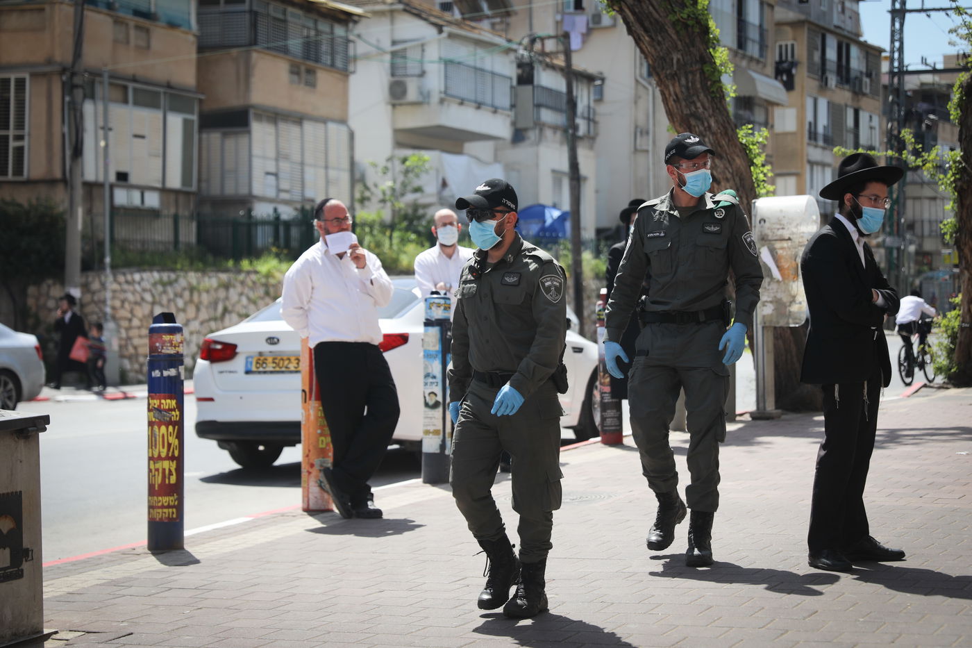 גלריה נרחבת: העיר בני ברק תחת הסגר