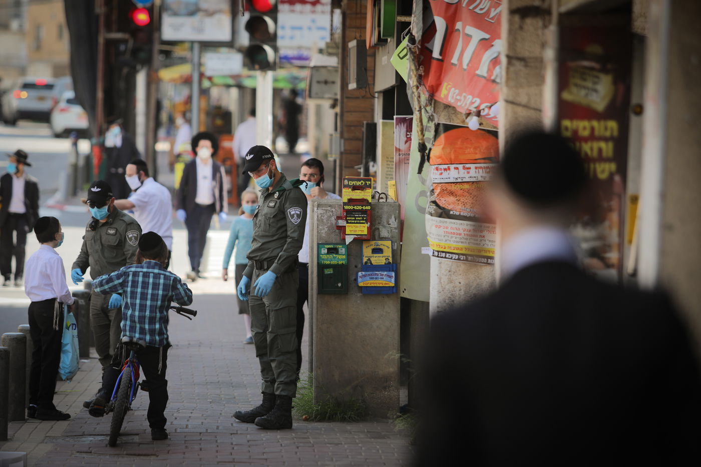 גלריה נרחבת: העיר בני ברק תחת הסגר
