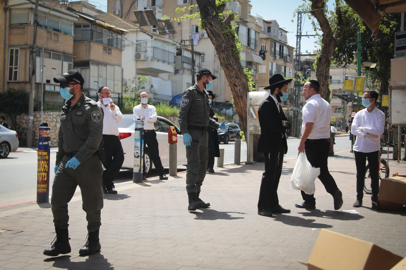 גלריה נרחבת: העיר בני ברק תחת הסגר