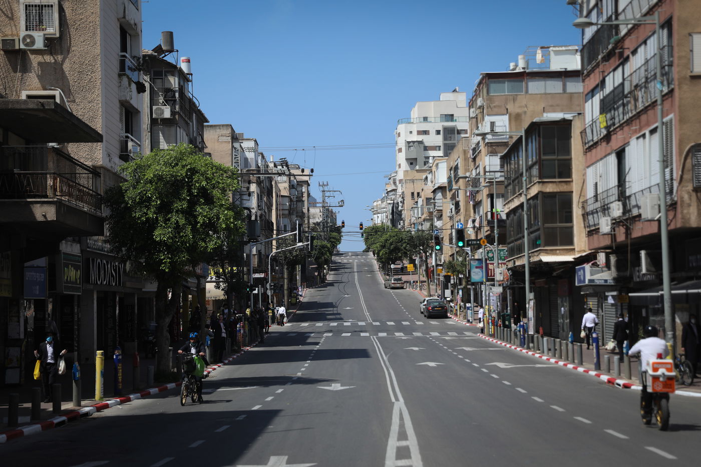 גלריה נרחבת: העיר בני ברק תחת הסגר