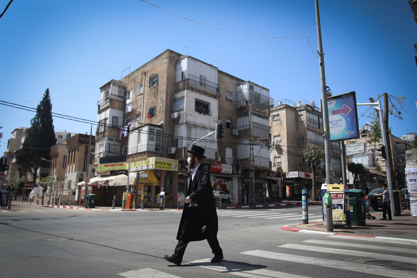 גלריה נרחבת: העיר בני ברק תחת הסגר