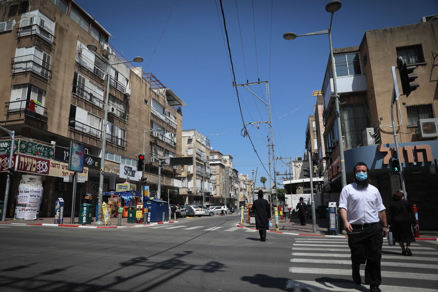 גלריה נרחבת: העיר בני ברק תחת הסגר