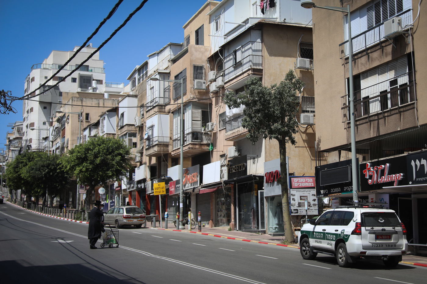 גלריה נרחבת: העיר בני ברק תחת הסגר