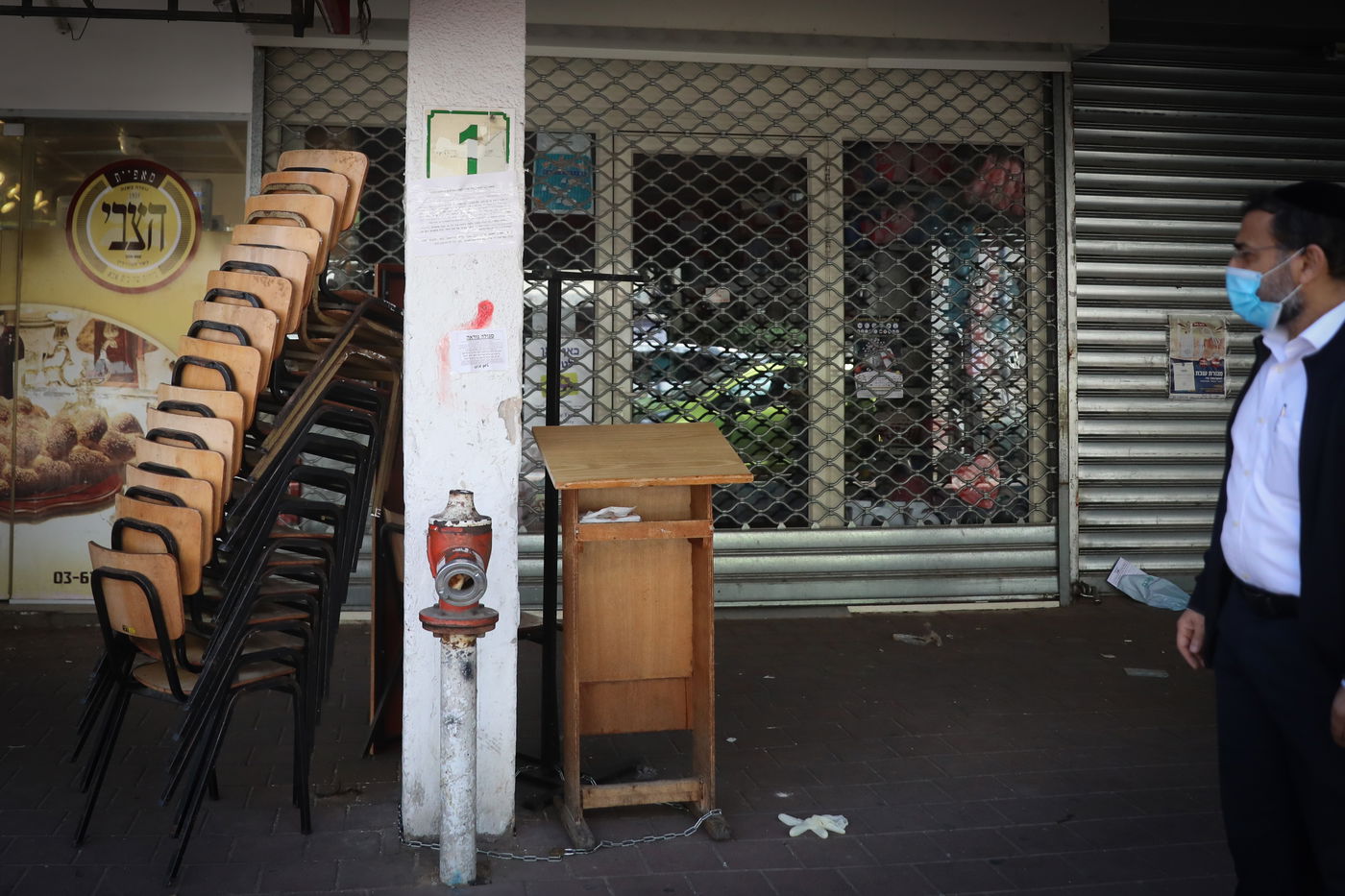 גלריה נרחבת: העיר בני ברק תחת הסגר