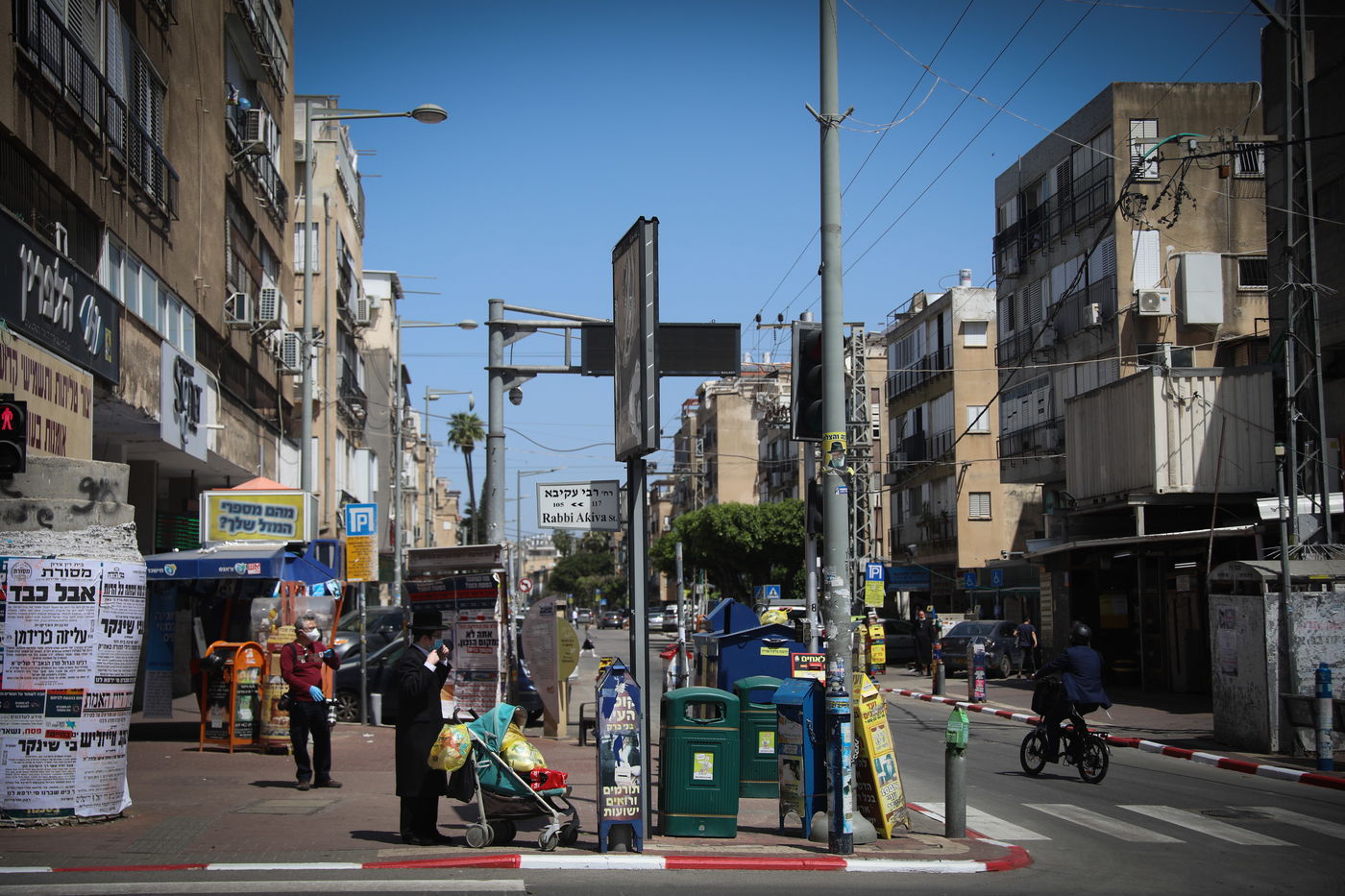 גלריה נרחבת: העיר בני ברק תחת הסגר