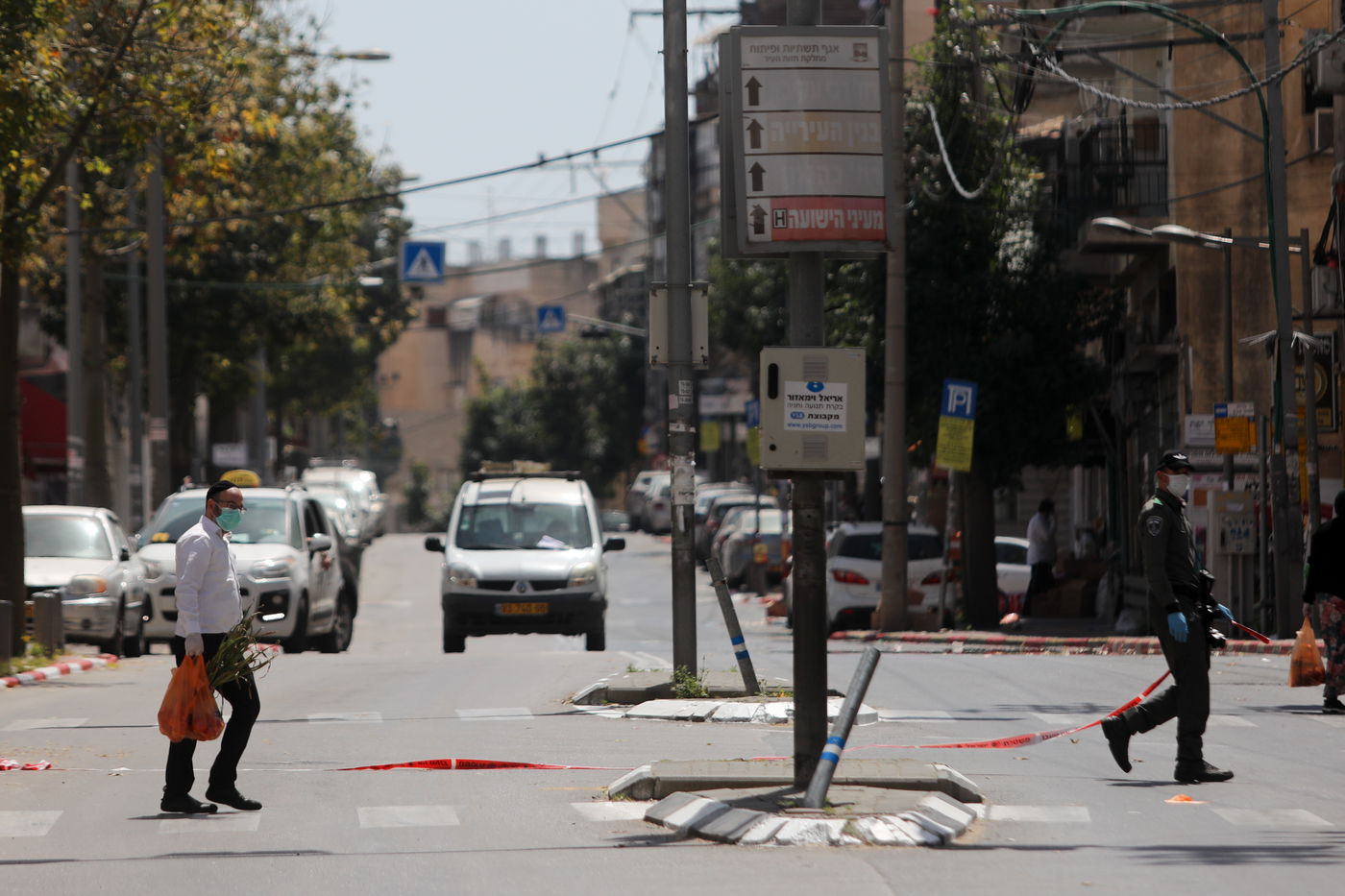 גלריה נרחבת: העיר בני ברק תחת הסגר