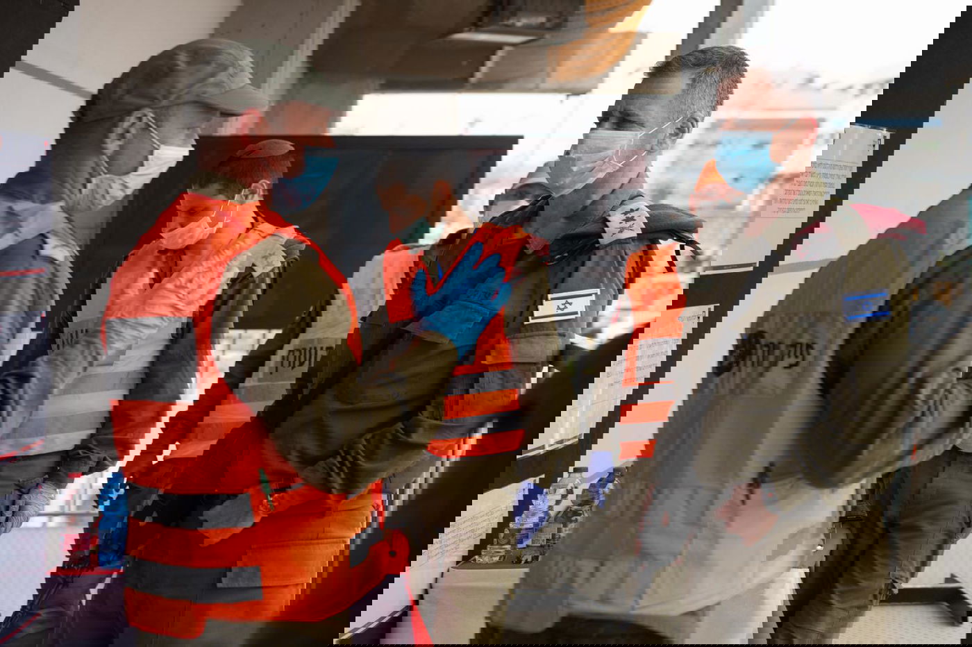 עיר בהסגר: הרמטכ"ל ביקר בבני ברק. תיעוד