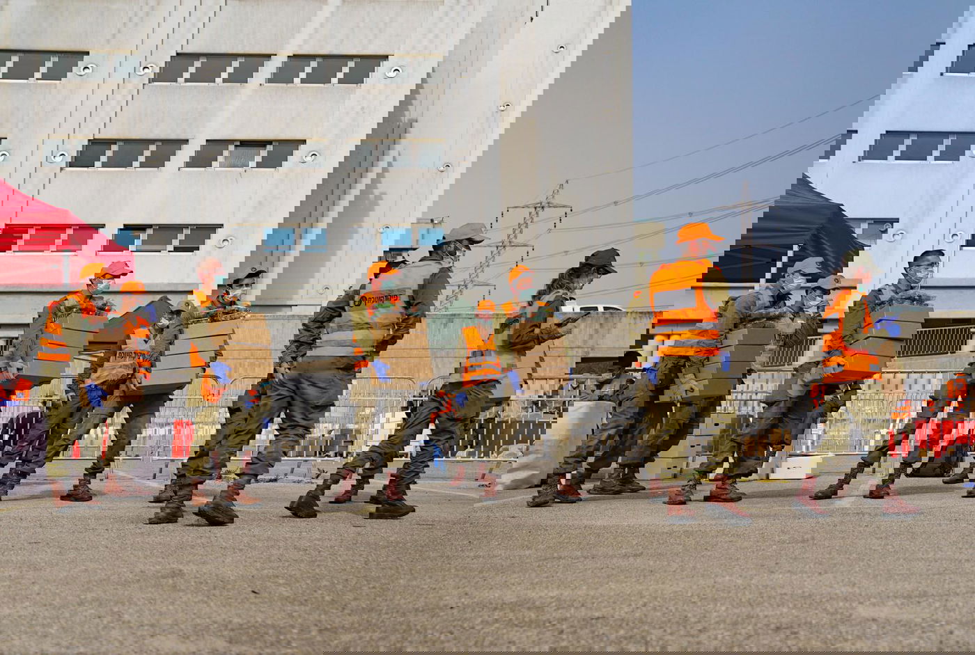 כך נראה המבצע הצה"לי בבני ברק • תיעוד