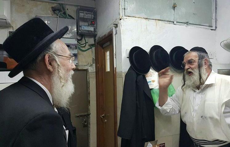 ח"כ אייכלר עם הרב בן ציון קופרשטוק ז"ל