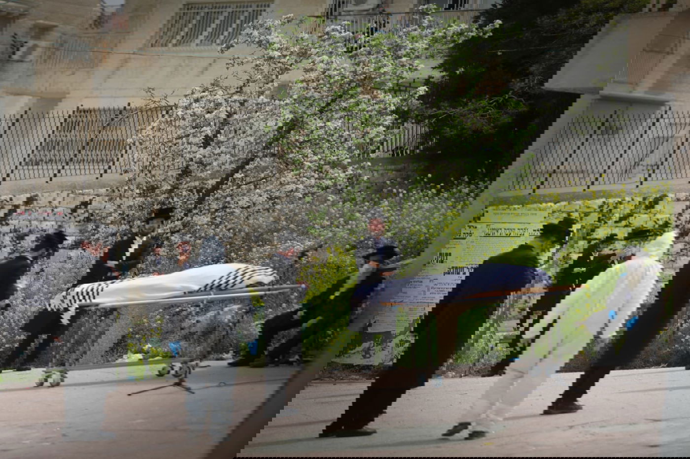 בצל ה'קורונה': כך "אבא של מירון" הובא למנוחות • גלריה