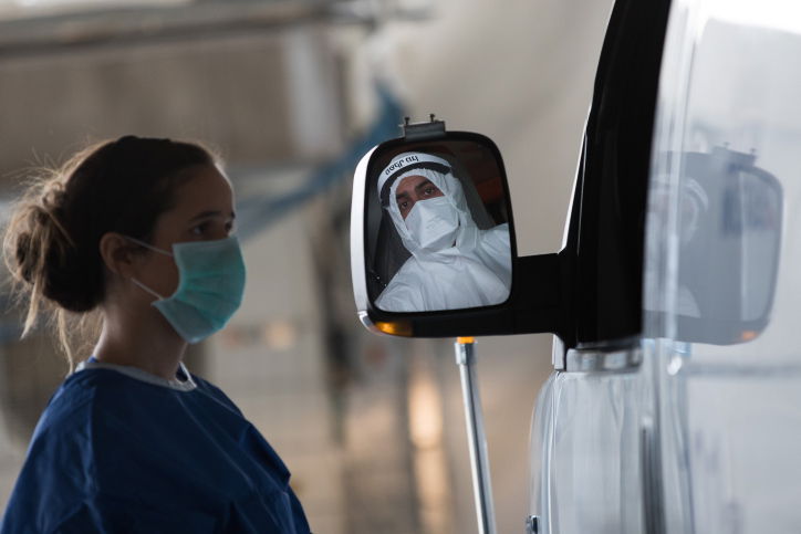 הכניסה למיון בשערי צדק