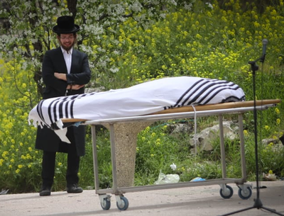 הלווית נפטר קורונה מירושלים