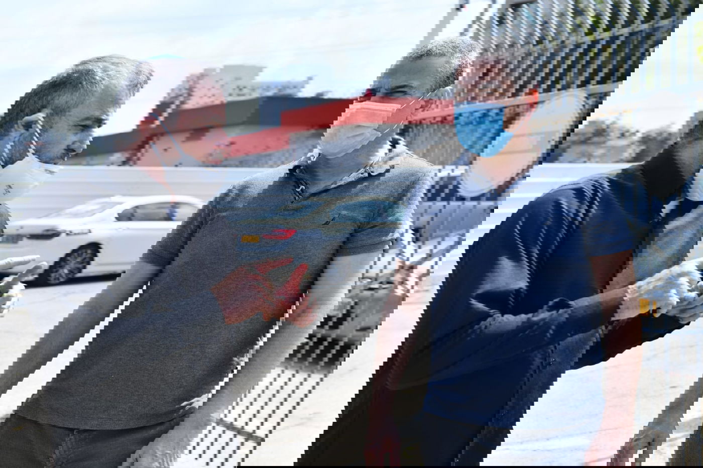 שמעון ריקלין וינון מגל רקדו בבני ברק • תיעוד