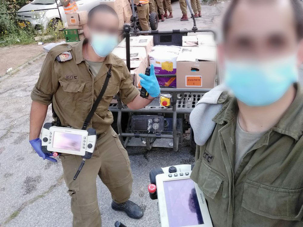 ה"פרובוט" הצה"לי שמסייע לבני ברקים. צפו