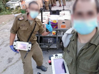 ה"פרובוט" הצה"לי שמסייע לבני ברקים. צפו