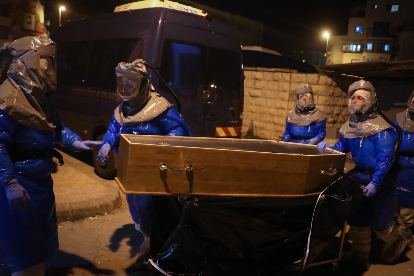 הלווית חולי 'קורונה'