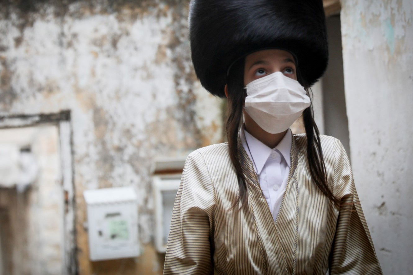 השכונות החרדיות בירושלים - תחת הסגר; פרוש נגד נתניהו