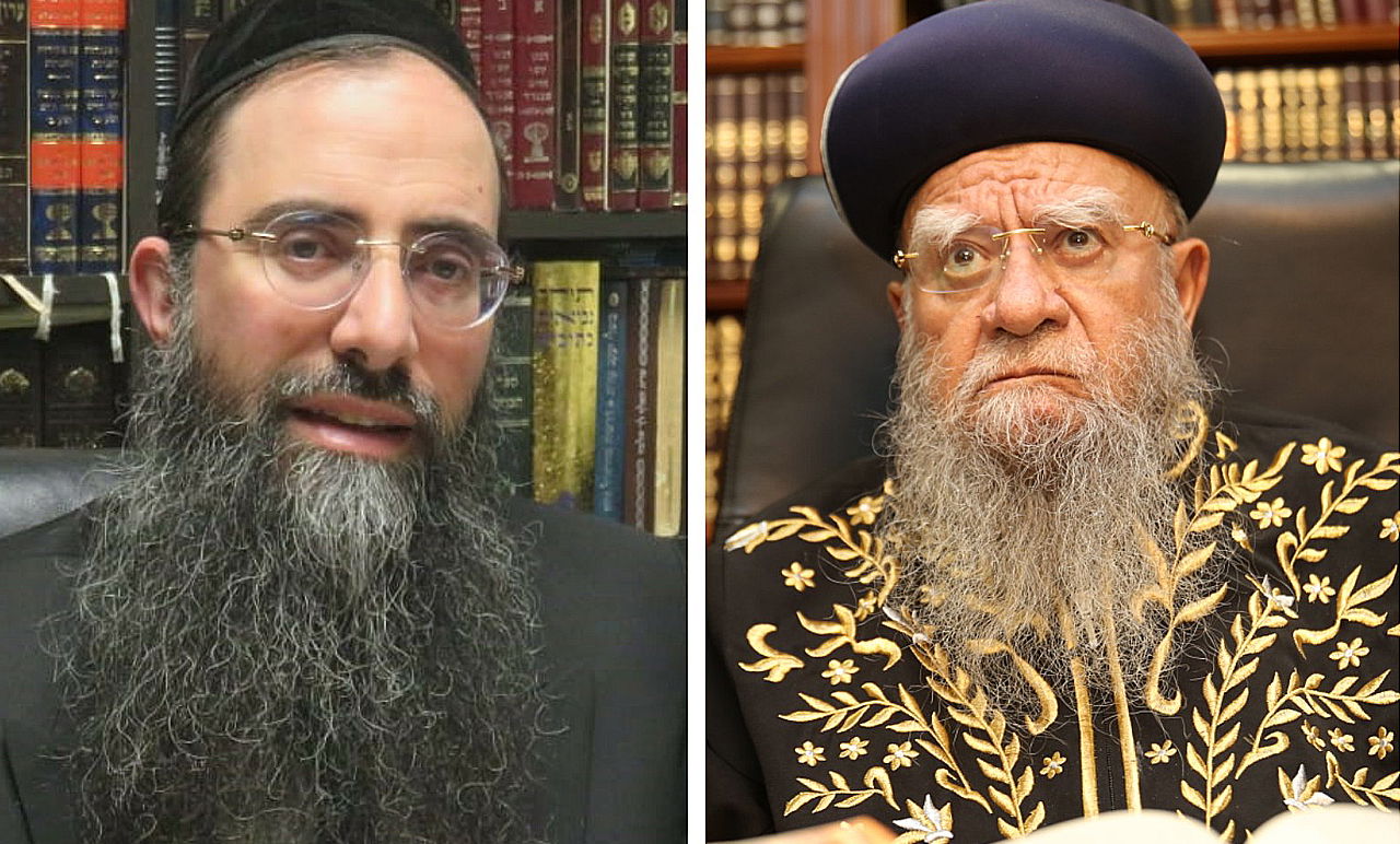 הרא"ש בקשי דורון זצ"ל והרב רחמים זיאת קצין