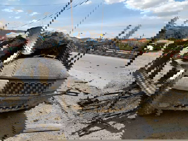 מל"ט צבאי תקף כלי רכב בגבול סוריה-לבנון