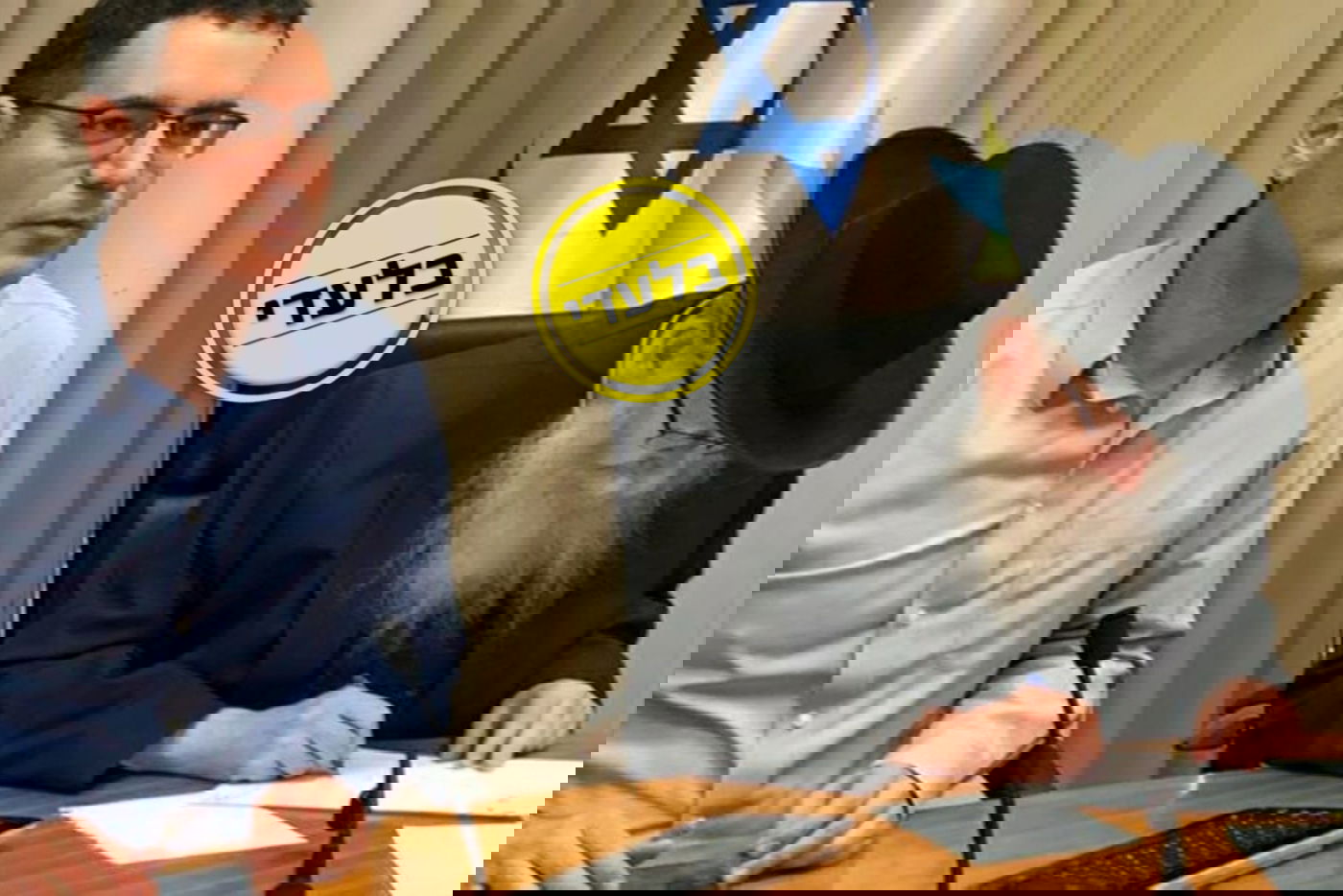 שר הבריאות ליצמן ומנכ"לו בר סימן טוב