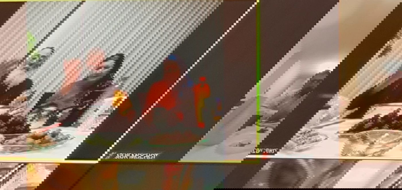 הראשל"צ הגר"ש עמאר חגג מימונה עם בני המשפחה באמצעות 'זום'