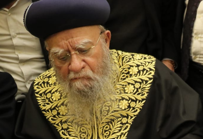 התפילה של הראשל"צ הרב אליהו בקשי דורון זצ"ל נגד הקורונה