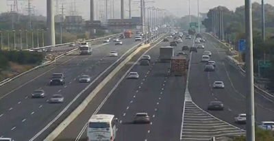 כך נראו הכבישים בישראל, הבוקר • תיעוד