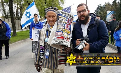 השקט שב'מצעד החיים' // הצלם חיים טויטו