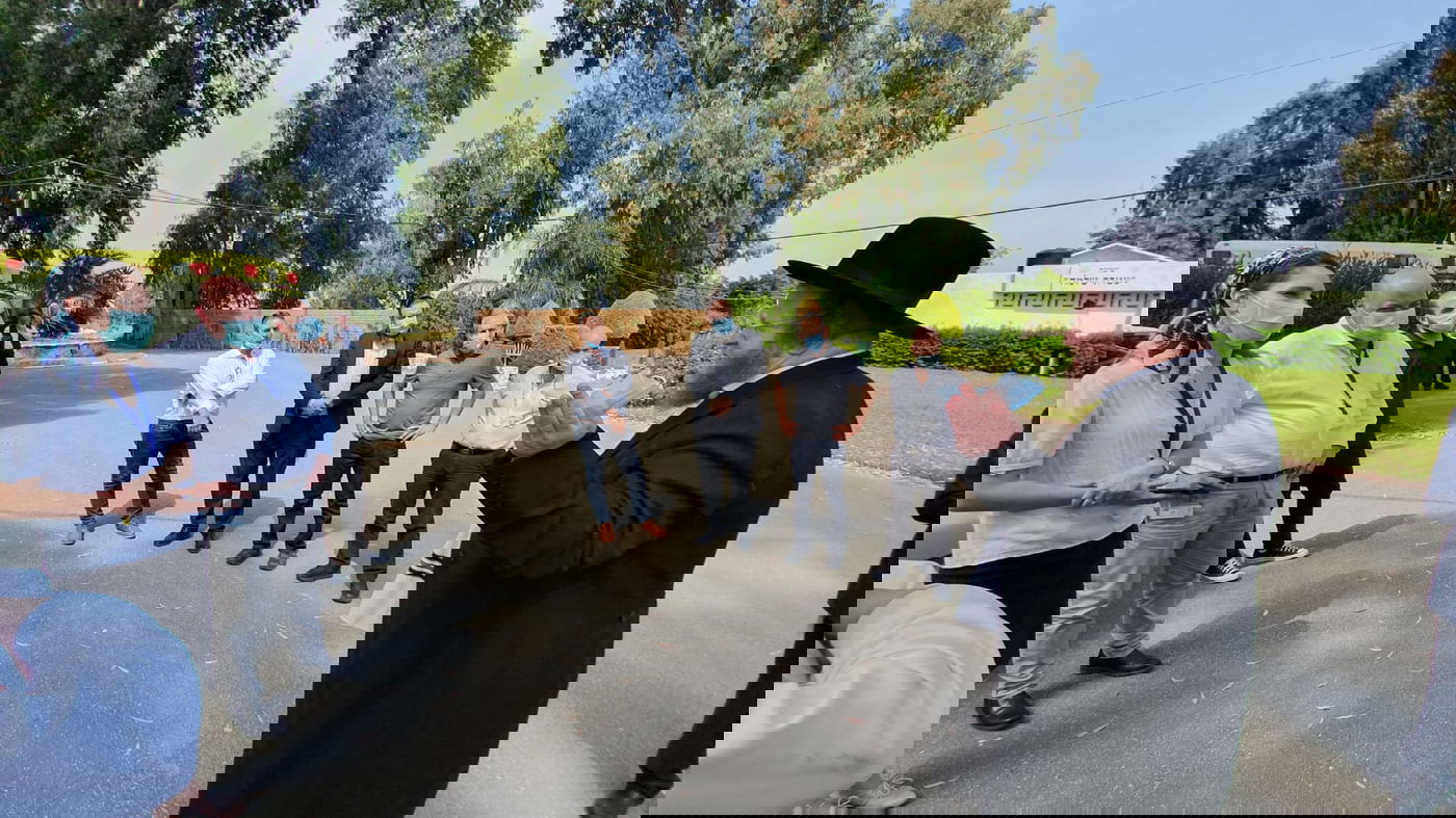 לקראת ה'זמן': בכירי משרד הבריאות סיירו ב'עטרת שלמה'