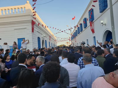 ראש ממשלת תוניסיה מגיע לאירוע שנה שעברה