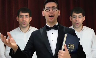 לייזר ברוק ויונתן שטרן בקליפ ווקאלי: "אמר רבי אלעזר"