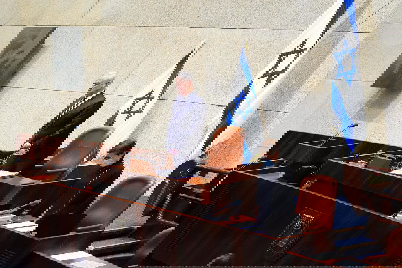 גנץ: "לקחתי על עצמי את המשימה לשמור על הדמוקרטיה"