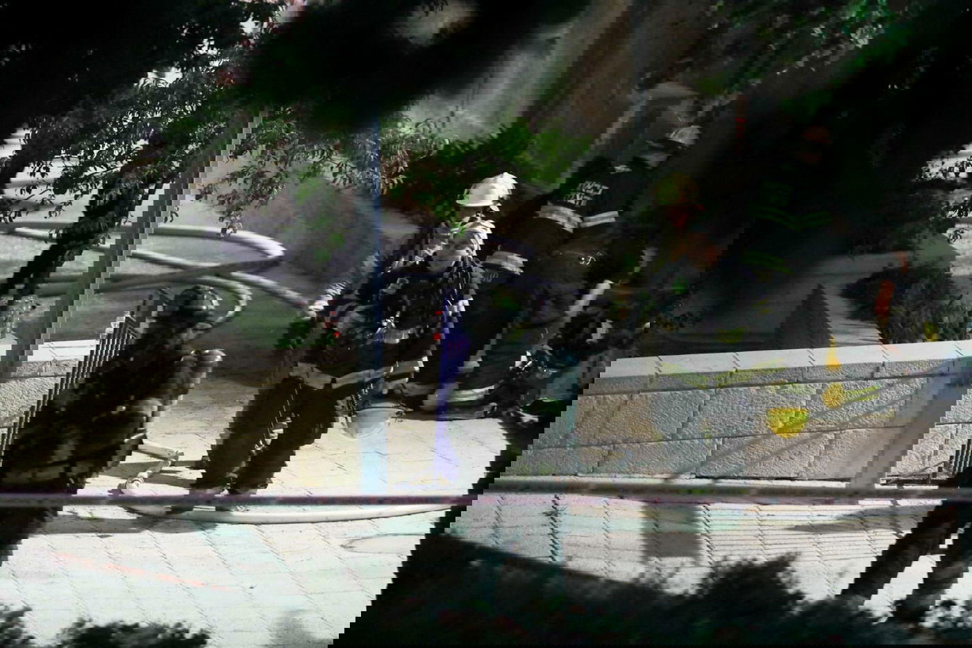 הצתה? שריפה פרצה בעיריית ירושלים • צפו