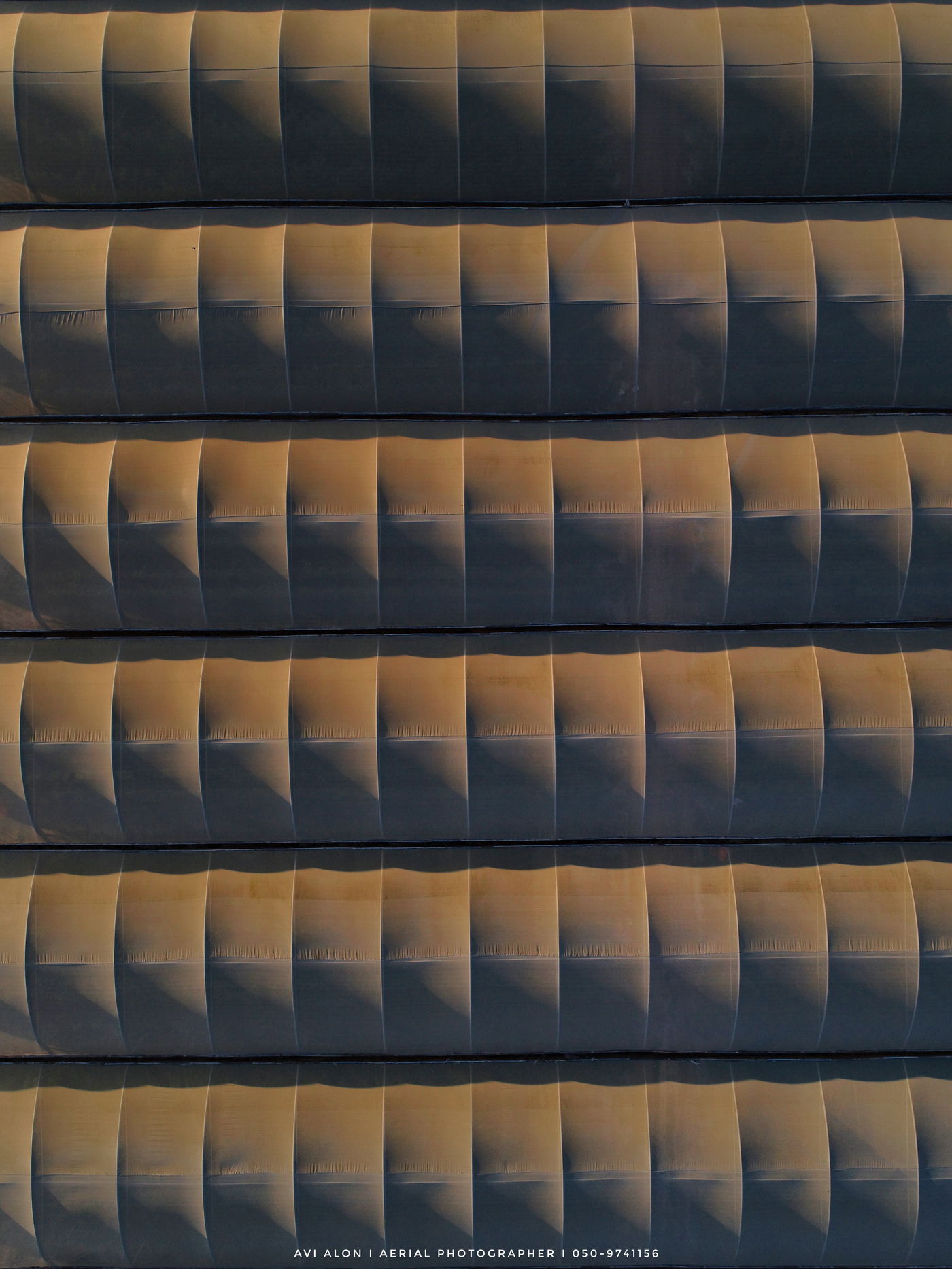 מהאוויר: שדות נתיבות - בתקופת האביב